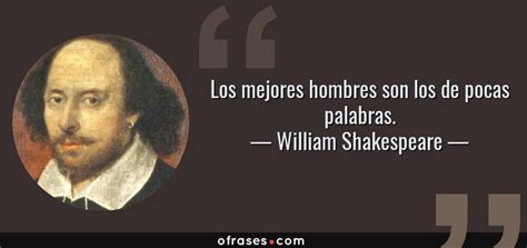 Grandes promesas de un hombre de pocas palabras.